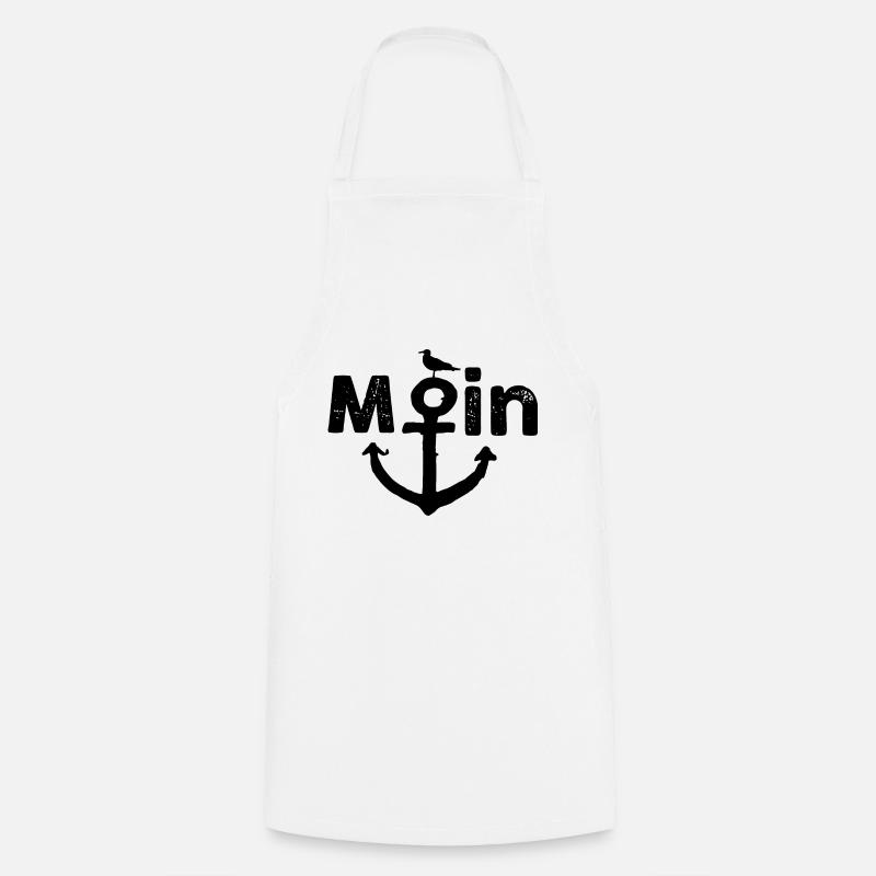Moin - Kochschürze - Weiß