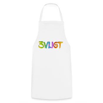 SMS chat langue fortifications anglais trois 3 trois - Tablier de cuisine - blanc - Devant - AI Model Male 185 dark (185cm)