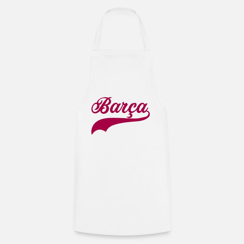 barca swoosh - Tablier de cuisine - blanc