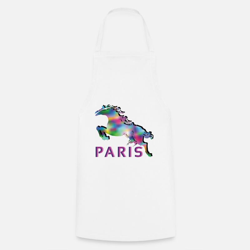 Paris - Tablier de cuisine - blanc