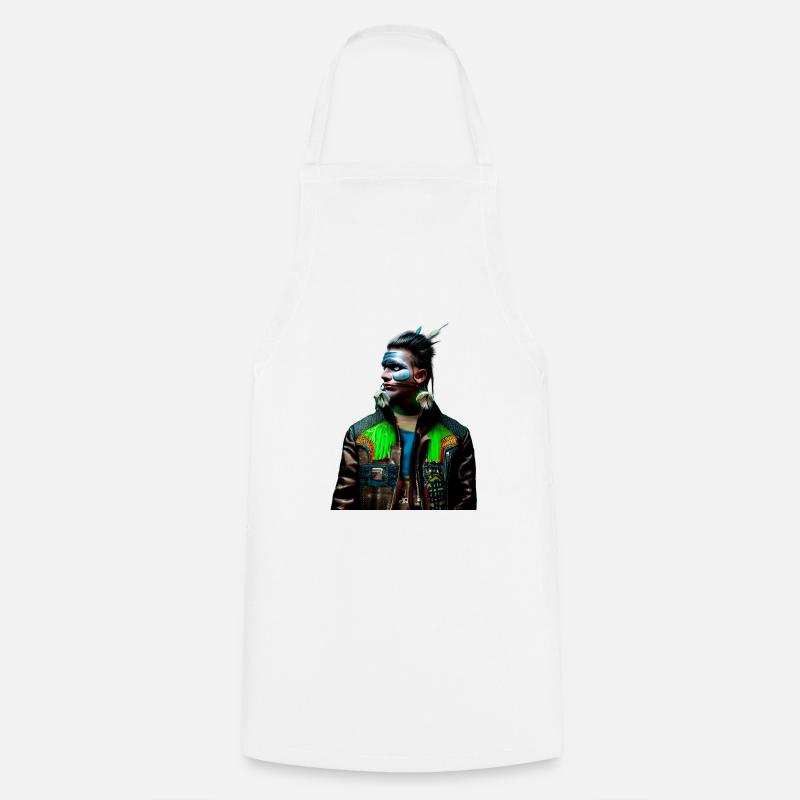 Cherokee - Cooking Apron - white