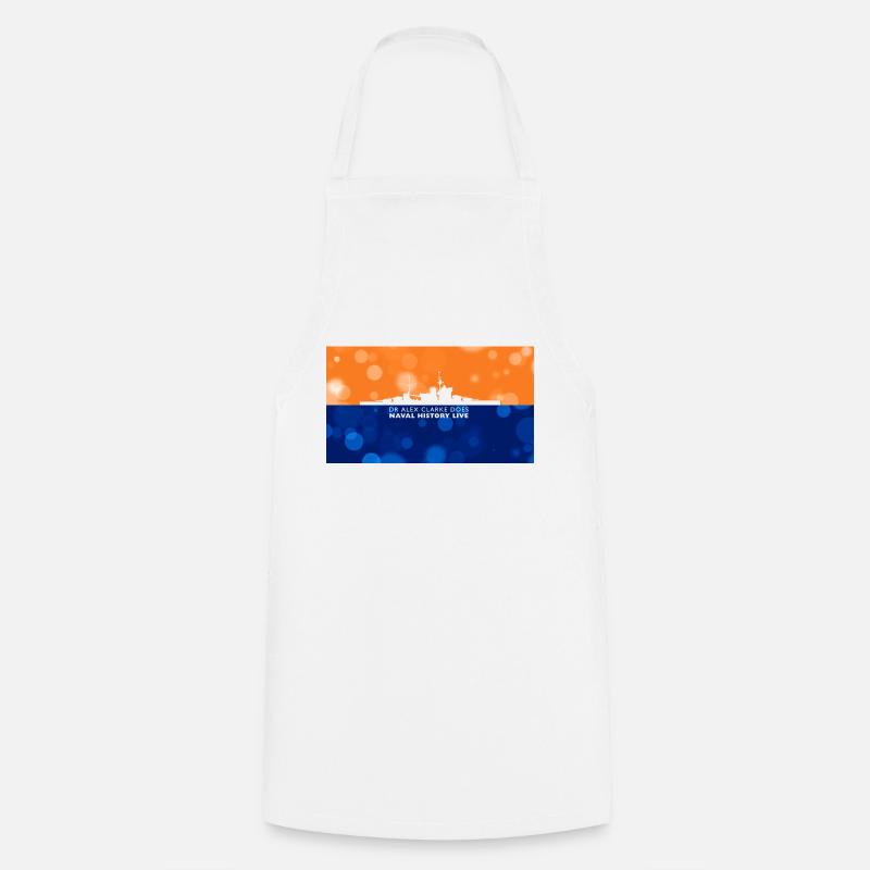 HMS Warspite(1913) - Cooking Apron - white