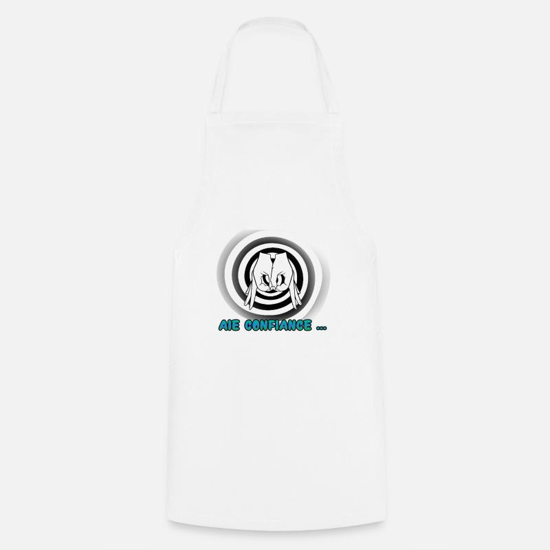 Piège hypnose confiance - Tablier de cuisine - blanc
