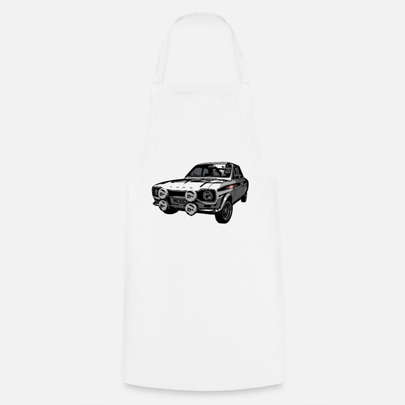Mk1 Escort - Cooking Apron - white