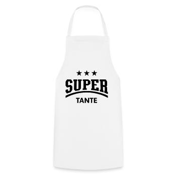 Tante superbe - Tablier de cuisine - blanc - Devant - AI Model Male 185 dark (185cm)