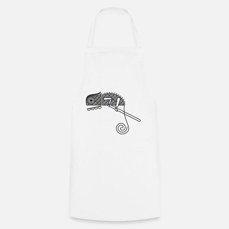 caméléon - Tablier de cuisine - blanc