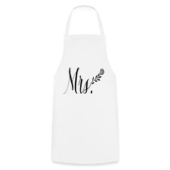 mrs_rose - Tablier de cuisine - blanc - Devant - AI Model Male 185 dark (185cm)
