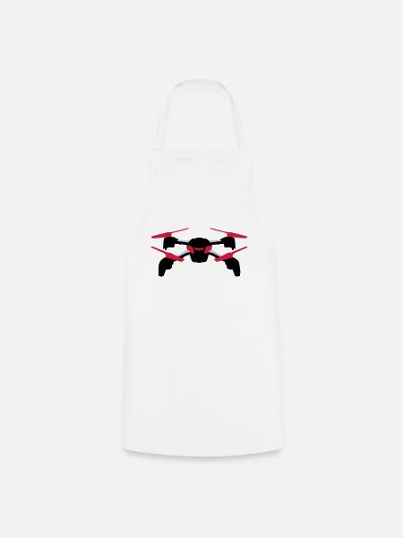 Drone - Cooking Apron - white