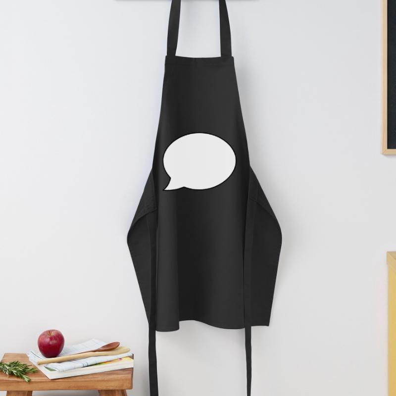 Speech bubble empty Cooking Apron