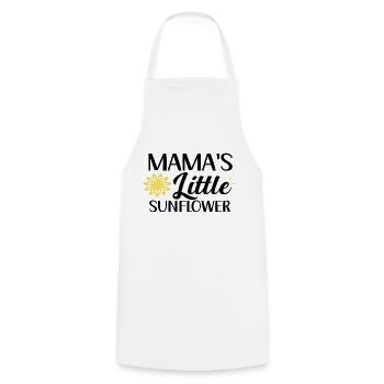 Mama's Little Sunflower - Cooking Apron - white - Front - AI Model Male 185 dark (185cm)