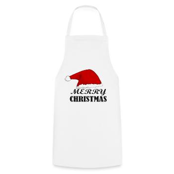 christmas - Tablier de cuisine - blanc - Devant - AI Model Male 185 dark (185cm)