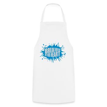 break her bed quote - Cooking Apron - white - Front - AI Model Male 185 dark (185cm)