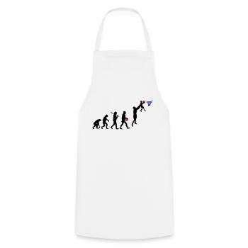Evolution Basket daddy - Tablier de cuisine - blanc - Devant - AI Model Male 185 dark (185cm)