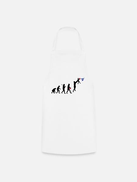 Evolution Basket daddy - Tablier de cuisine - blanc