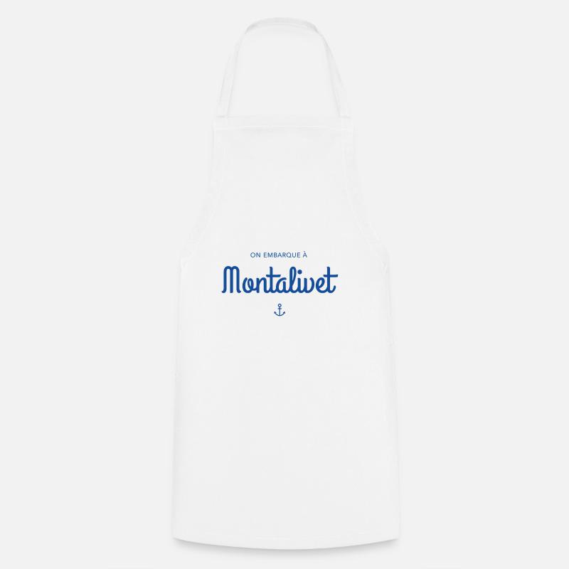 On embarque à Montalivet - Tablier de cuisine - blanc