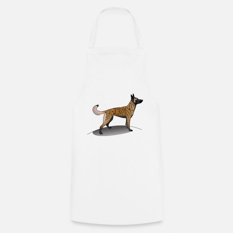 Berger Hollandais bringé - Tablier de cuisine - blanc