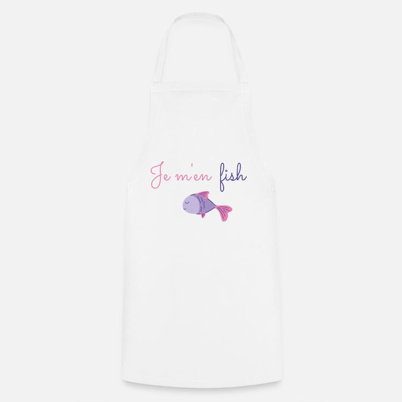 fishe - Tablier de cuisine - blanc