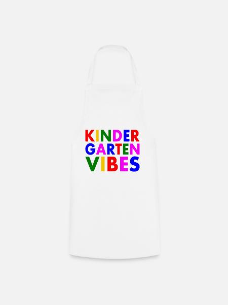 kindergarten vibes - Kochschürze - Weiß
