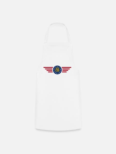 Georgia USA - Kochschürze - Weiß