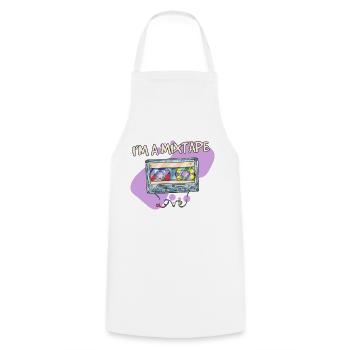 Haiti Haitian Jamaica Combination I Gift - Cooking Apron - white - Front - AI Model Male 185 dark (185cm)
