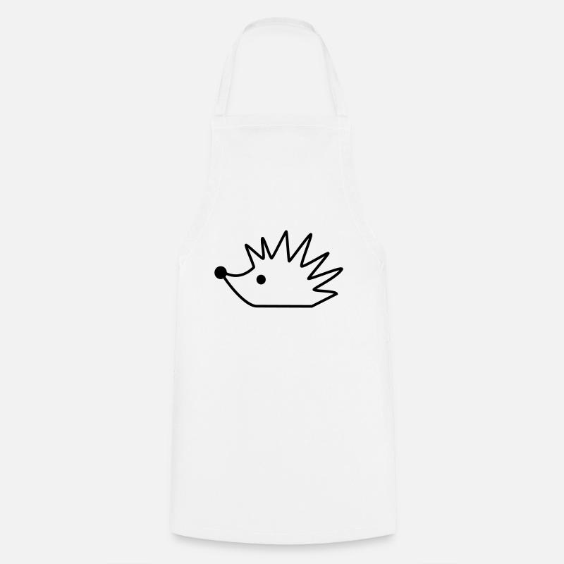 herisson - Tablier de cuisine - blanc