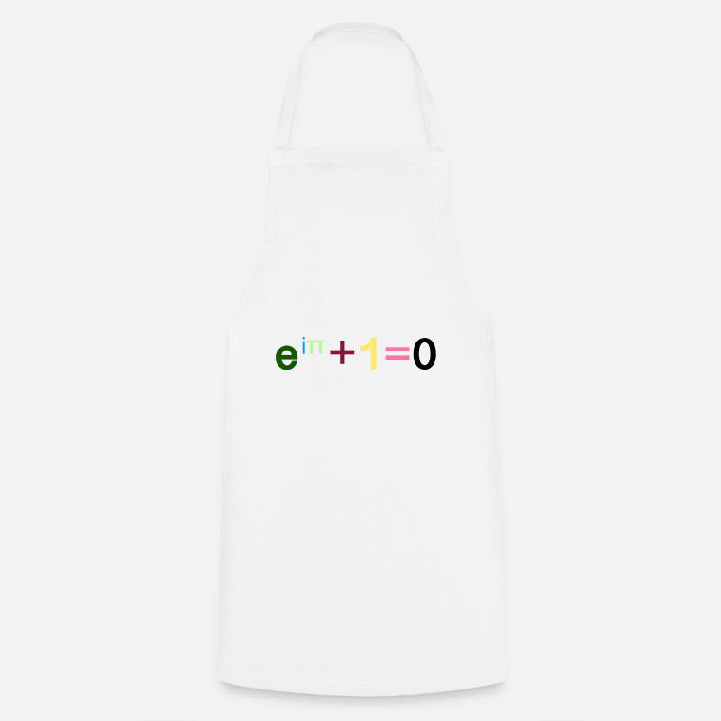 Mathematik - Euler Identät - Kochschürze - Weiß