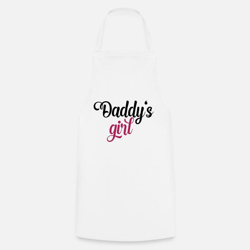 daddy's girl - Cooking Apron - white