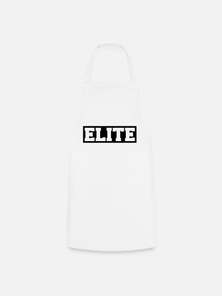 Elite - Tablier de cuisine - blanc