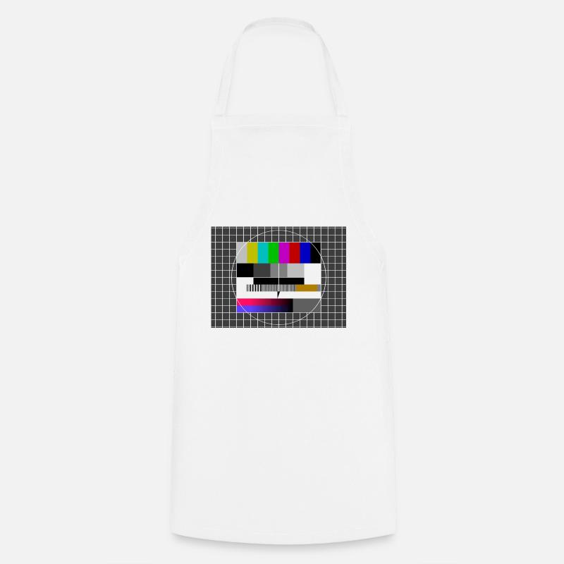 image test - Tablier de cuisine - blanc
