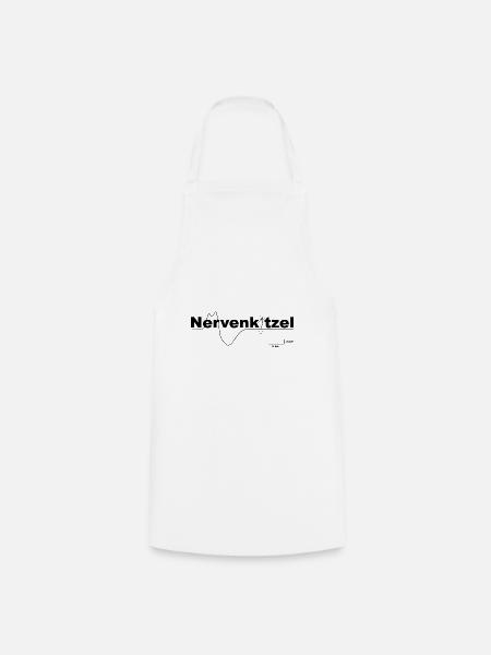 Nervenkitzel - Kochschürze - Weiß