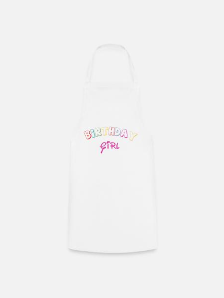 Birthday Girl - Kochschürze - Weiß