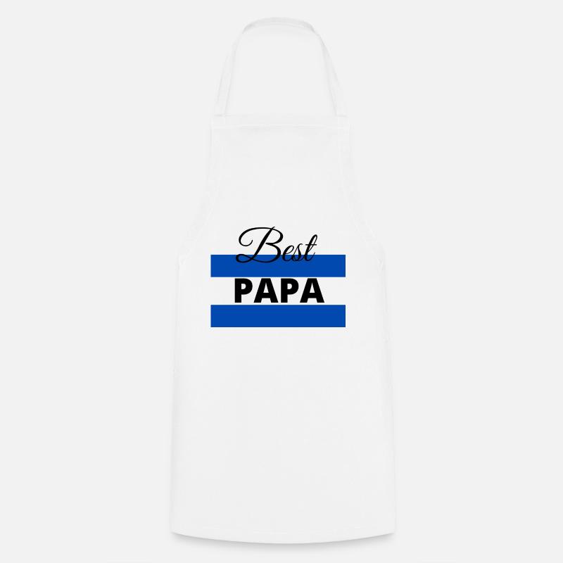 Best Dad - Cooking Apron - white