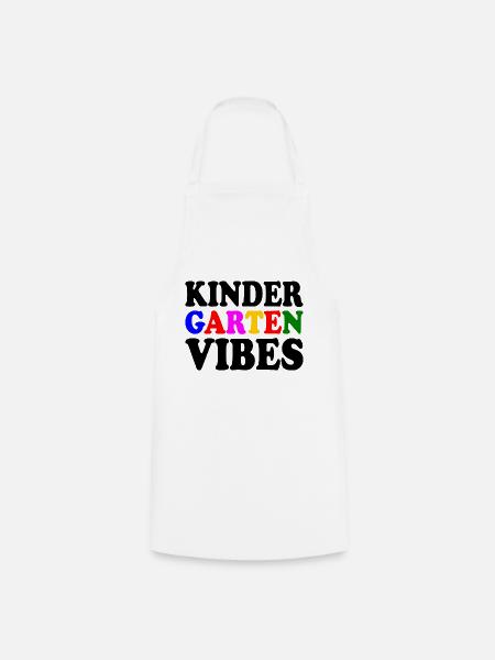 kindergarten vibes - Kochschürze - Weiß