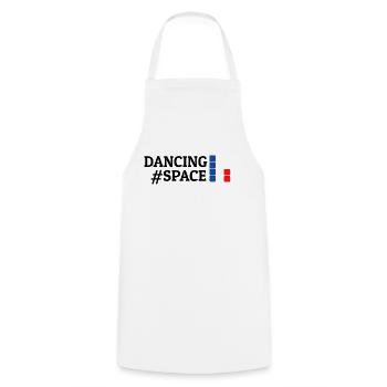 Danse Musique de danse - Tablier de cuisine - blanc - Devant - AI Model Male 185 dark (185cm)