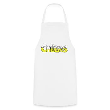 Acclamer - Tablier de cuisine - blanc - Devant - AI Model Male 185 dark (185cm)