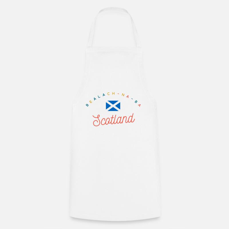 Ecosse Bealach na ba - Tablier de cuisine - blanc