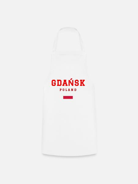 Gdansk Polen - Kochschürze - Weiß