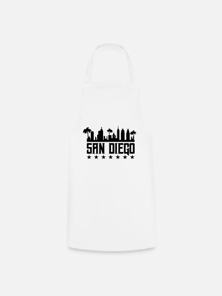 san diego - Kochschürze - Weiß