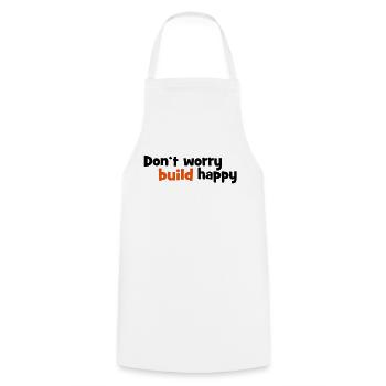 Construction - Tablier de cuisine - blanc - Devant - AI Model Male 185 dark (185cm)