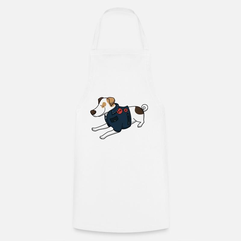 Rock Russel - Tablier de cuisine - blanc