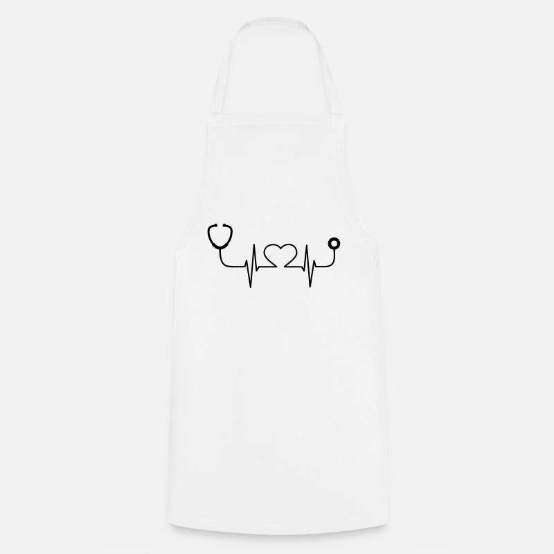 Infirmière - Tablier de cuisine - blanc