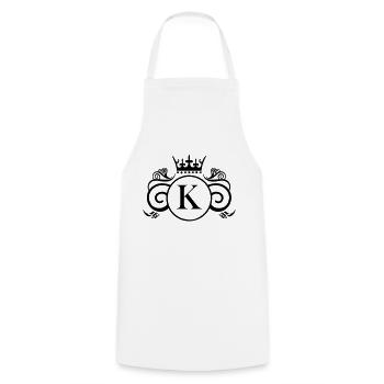 k armer - Tablier de cuisine - blanc - Devant - AI Model Male 185 dark (185cm)