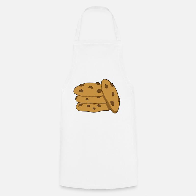 Cookie - Tablier de cuisine - blanc