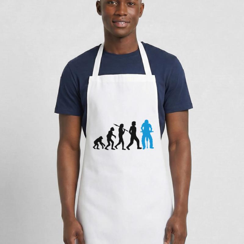 Logo Evolution Jackhammer Cooking Apron