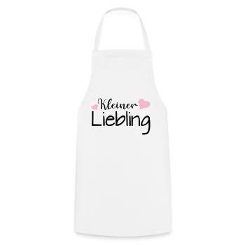 Kleiner Liebling - Kochschürze - Weiß - Vorne - AI Model Male 185 dark (185cm)
