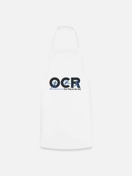 ocr obstacle race Hindernislauf mud run - Kochschürze - Weiß