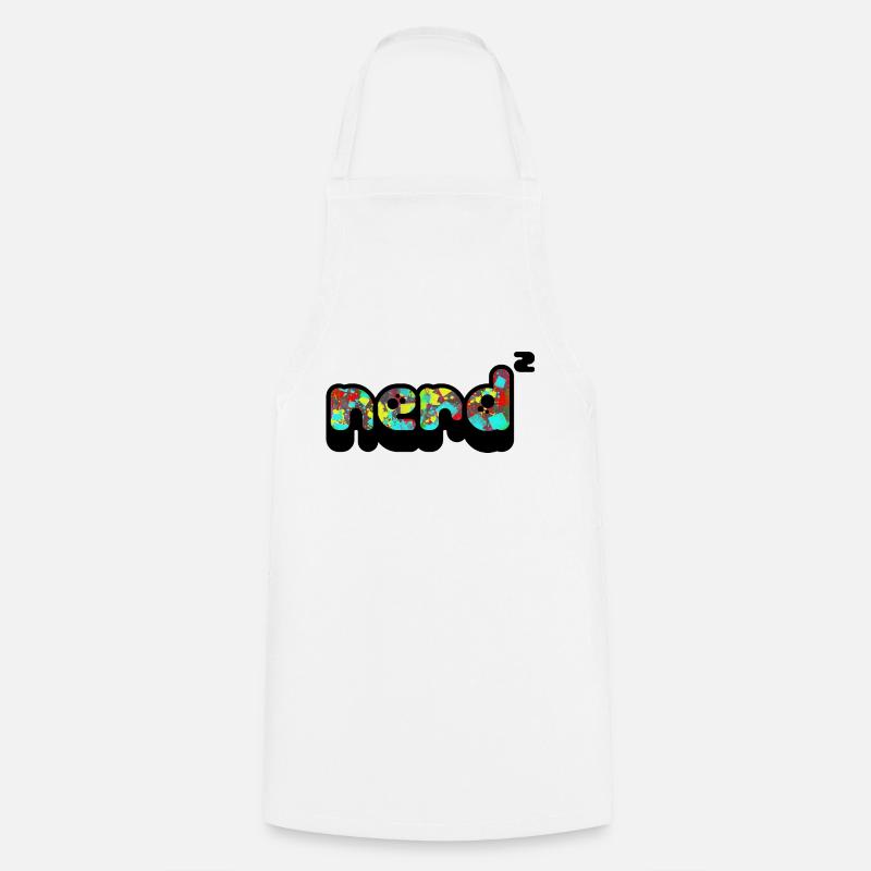 Nerd - Cooking Apron - white