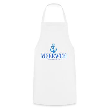 Meerweh Transparent - Kochschürze - Weiß - Vorne - AI Model Male 185 dark (185cm)