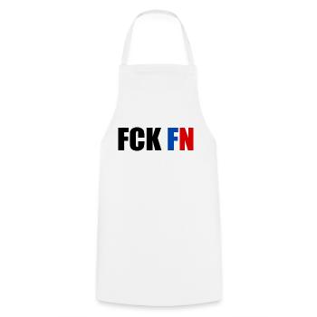 Fck fn - Tablier de cuisine - blanc - Devant - AI Model Male 185 dark (185cm)