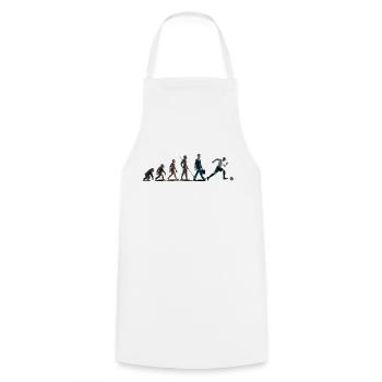 Evolution Football Artboard 1 - Cooking Apron - white - Front - AI Model Male 185 dark (185cm)